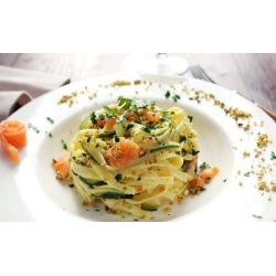 Tagliatelles aux Deux Saumons. Tagliatelles aux Deux Saumons.