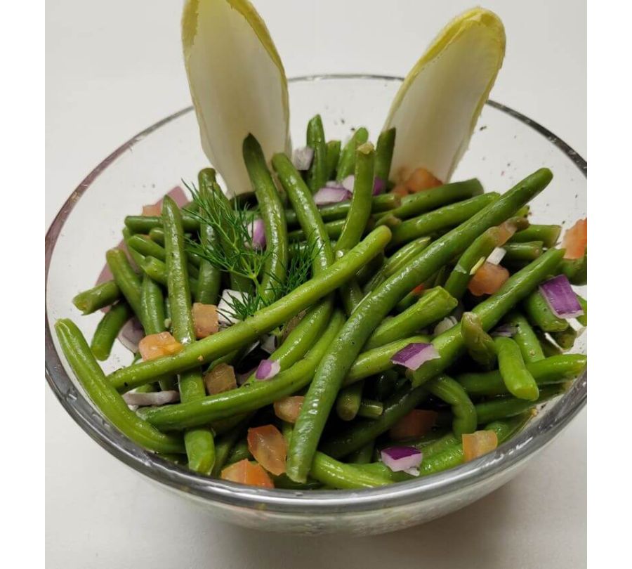 Salade Haricots Verts :10 personnes