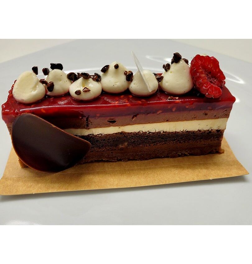 Traiteur Gâteau Chocolat Framboise.