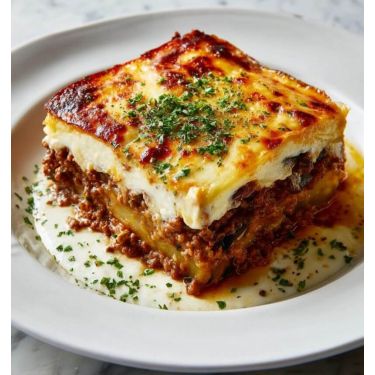 Traiteur Moussaka au Bœuf.