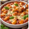 plat cuisiné : gnocchi sauce tomate